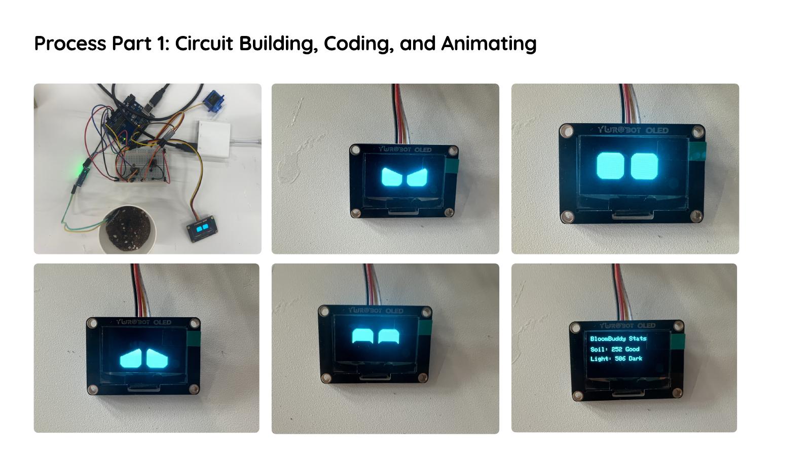 Circuit and OLED animation experiments from the presentation